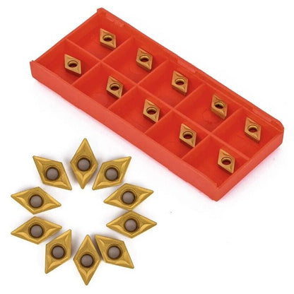 50 Pcs DCMT070204 Carbide Insert Set for Automotive Applications