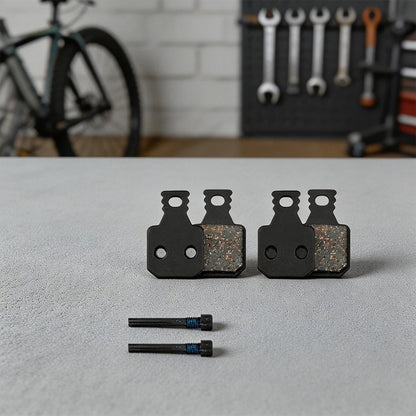 Brake Pads for Magura MT5 MT7 4-Piston Calipers (Semi-Metal, 4mm)