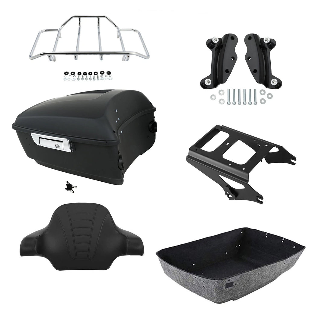 Trunk Backrest Pad for Harley Touring (2009–2013)