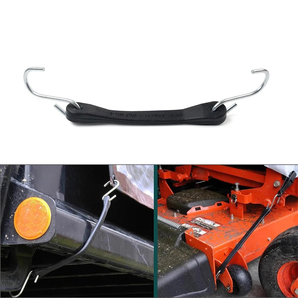 6" Heavy Duty Rubber Tarp Straps Tie Down Bungee Cords With Hooks 1pc