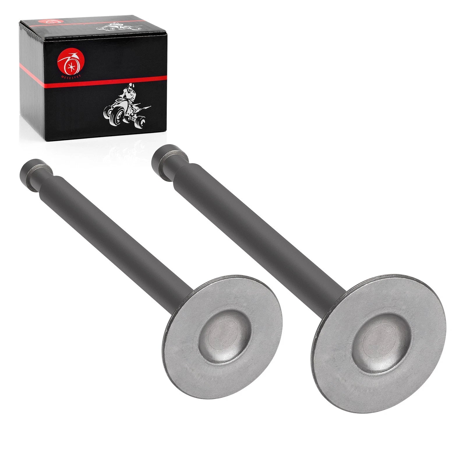 Set of 2 Exhaust Intake Valves for Club Car Golf Cart 341cc (1984–1991) 1012513 1012514