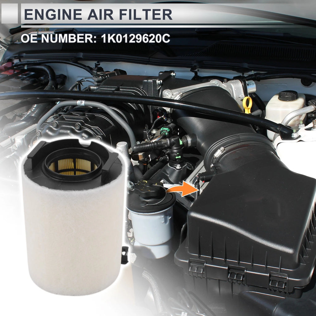 Engine Air Filter Replacement for Audi A3 (2011–2013)