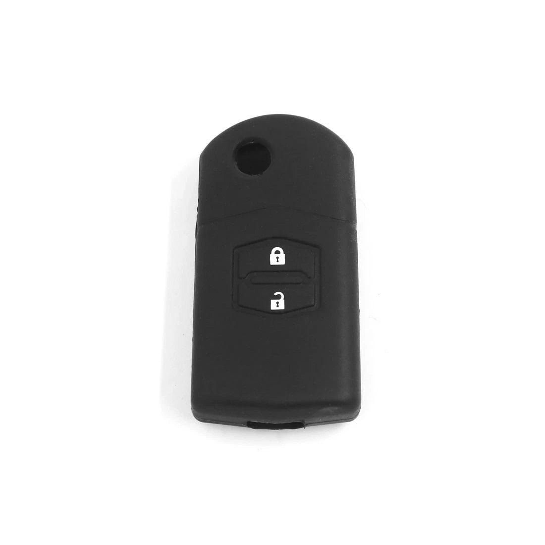 2 Button Flip Key Fob Silicone Case Cover for Mazda 3 5 6 (2004–2019)