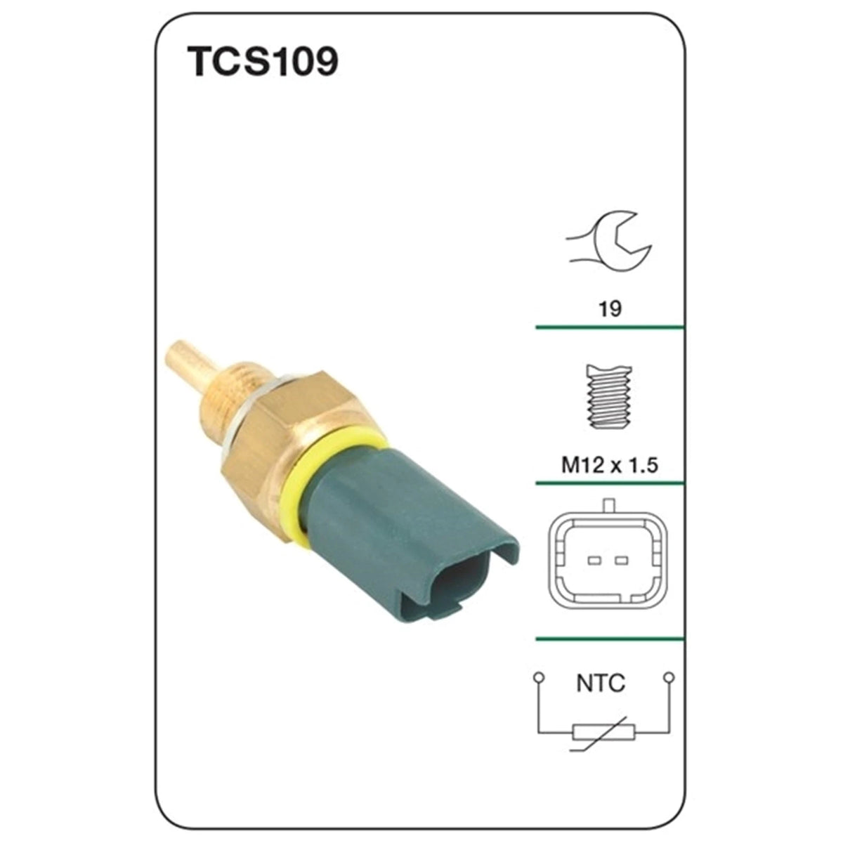 Coolant Temperature ECU Sensor for Peugeot 607 (2001–2006) ES9 J4S/L4