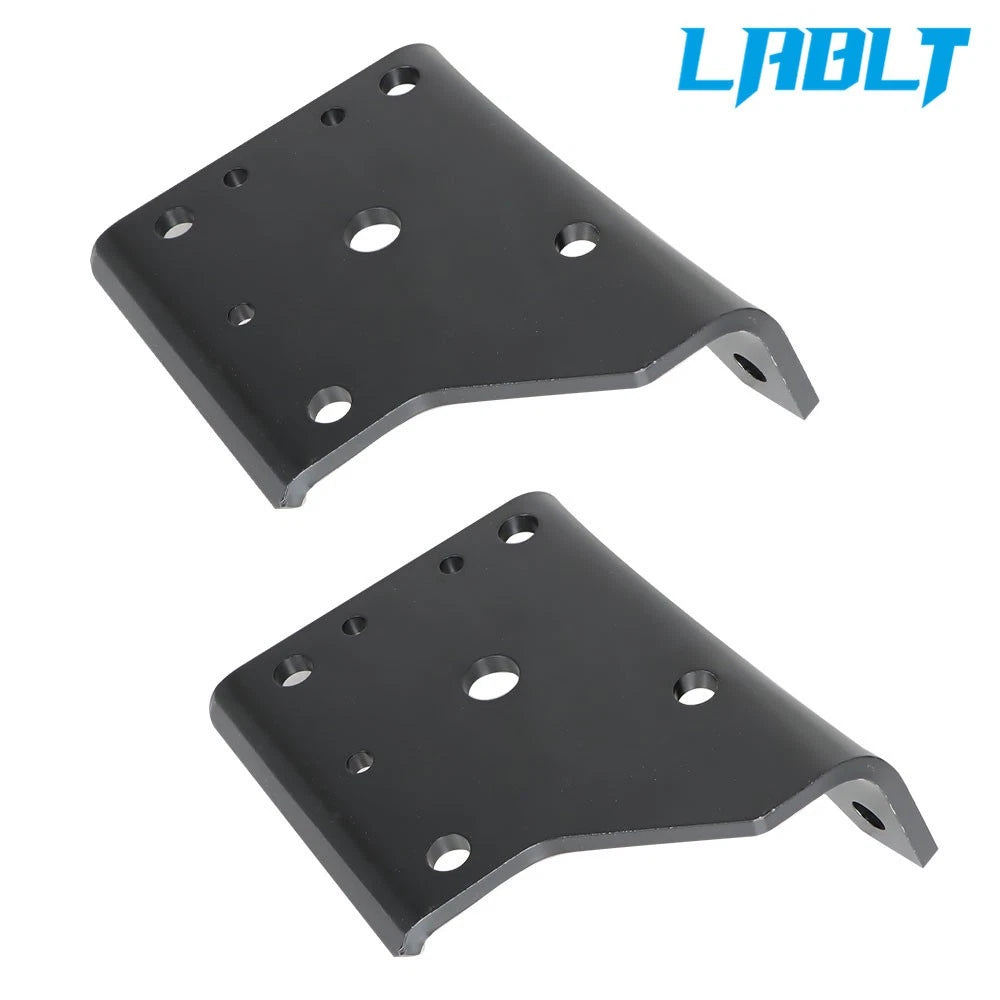 Multi Leaf Shock Plates for Chevy Camaro (1968–1969) & Nova (1969–1972)