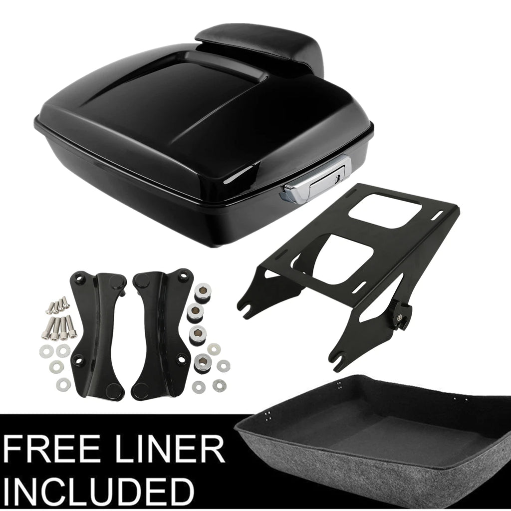 Trunk Mount Rack Docking Kit Pad for Harley Road Glide King (2014–2025)