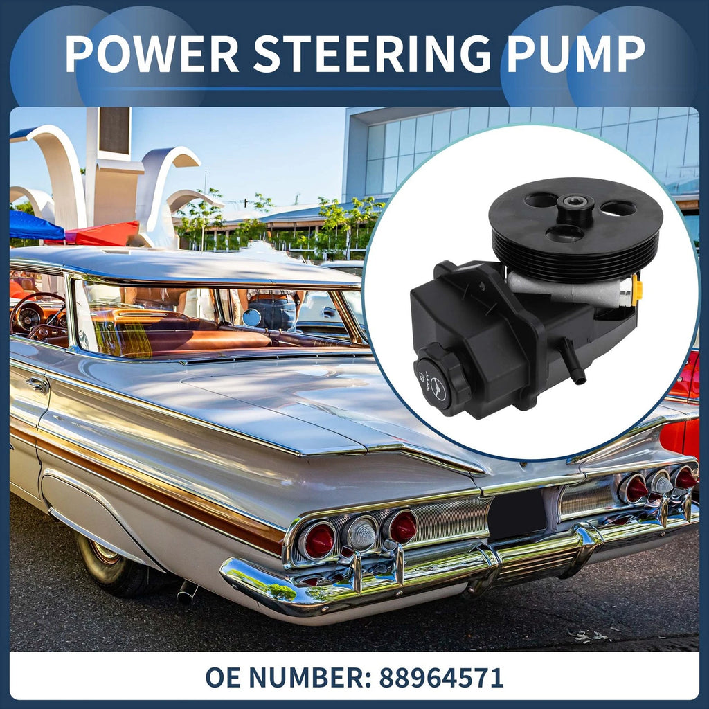 Power Steering Pump with Pulley Replacement for Chevrolet Impala (2006–2010)