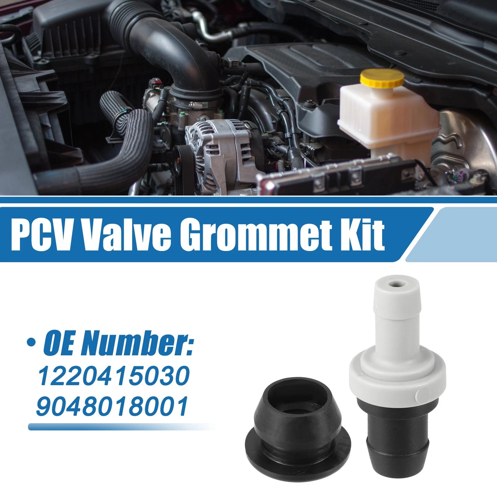 PCV Valve Grommet Kit for Toyota Tercel (1983–1988)