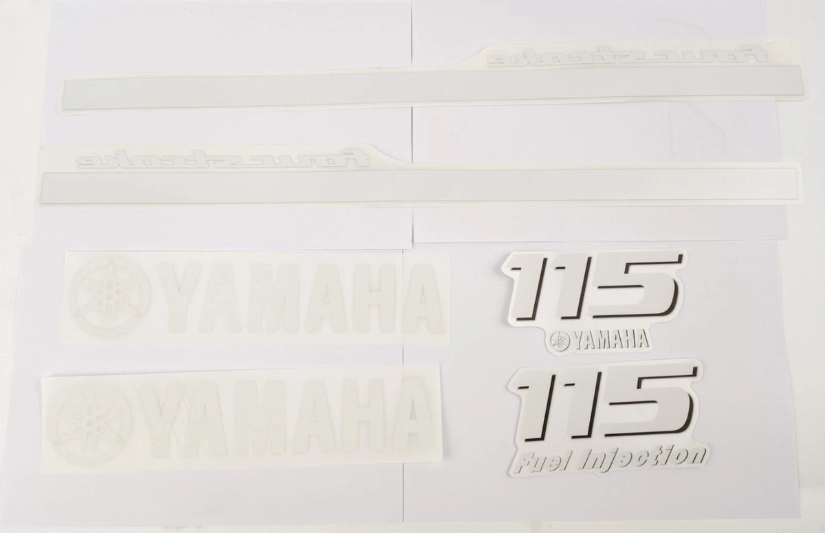 Sticker Kit for Yamaha 115HP 4 Stroke Outboard (Anti-UV)