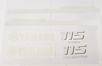 Sticker Kit for Yamaha 115HP 4 Stroke Outboard (Anti-UV)
