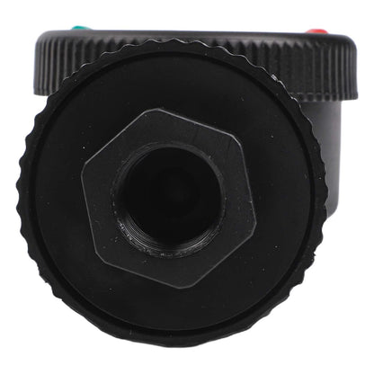 PP Diaphragm Pressure Gauge for Oil (0 to 10KG, 12PT Thread)