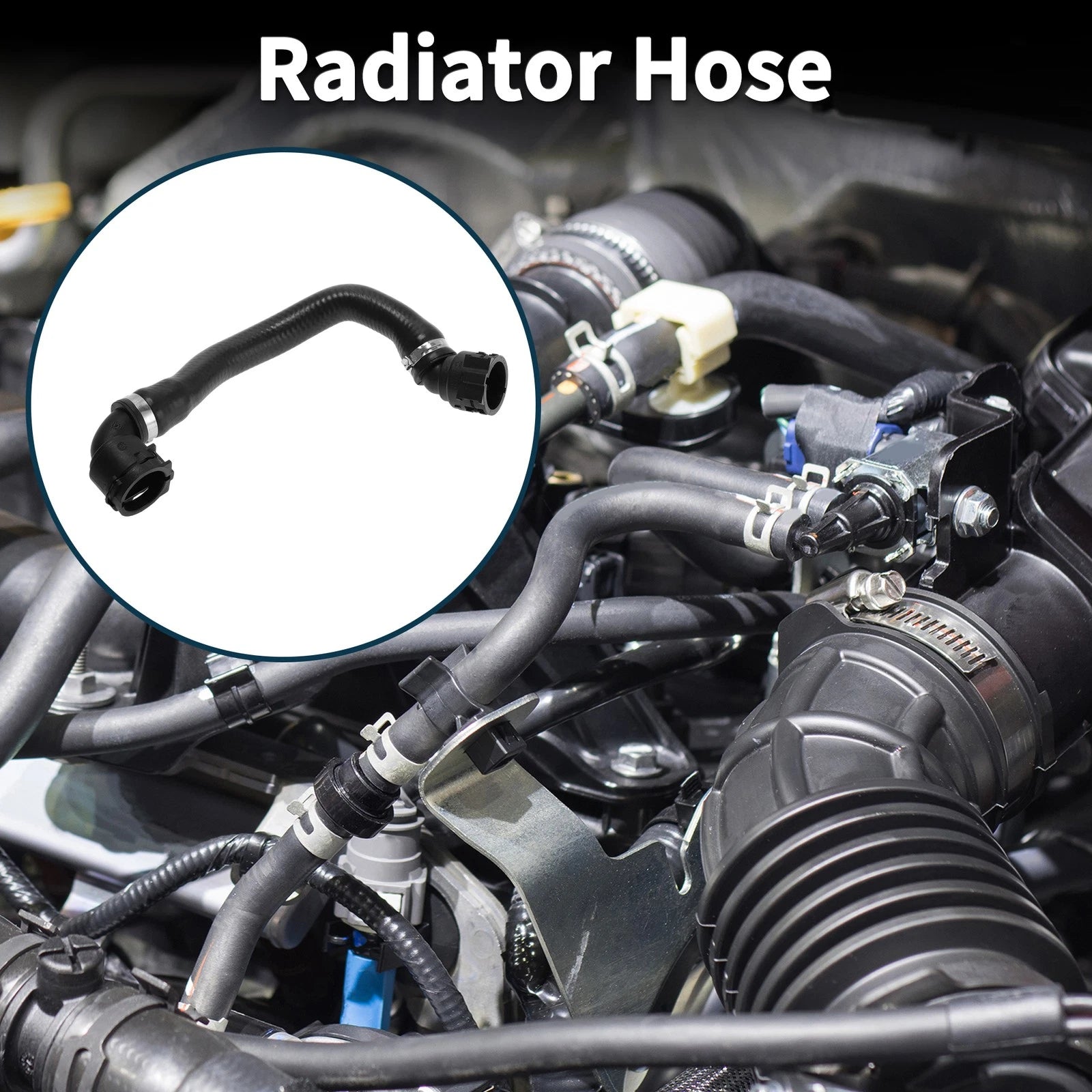 Radiator Hose Replacement for BMW G01 X3 (2018–2020) Rubber Coolant Pipe