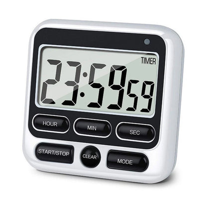 Digital Kitchen Timer with Loud Alerts and Memory Function