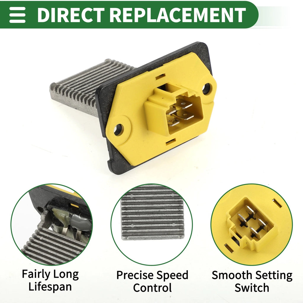 HVAC Blower Motor Resistor Replacement for Kia Optima (2011–2014)