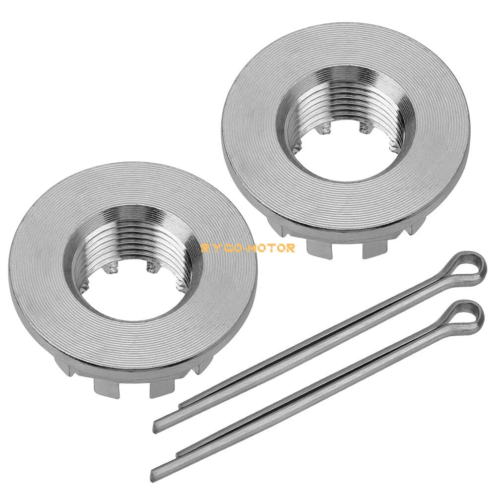 2X Rear Axle Nut Kit for Honda TRX300 TRX300FW (1992–2000)