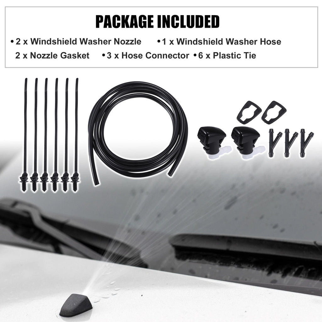 Windshield Washer Nozzle Spray Front Replacement for Dodge Durango (2011–2019)