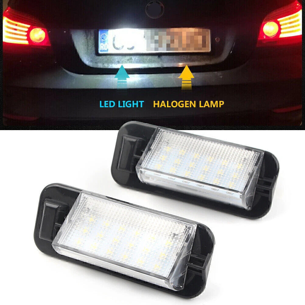 2X LED License Plate Light Bulb for BMW 3 Series E36 (1992–1998)