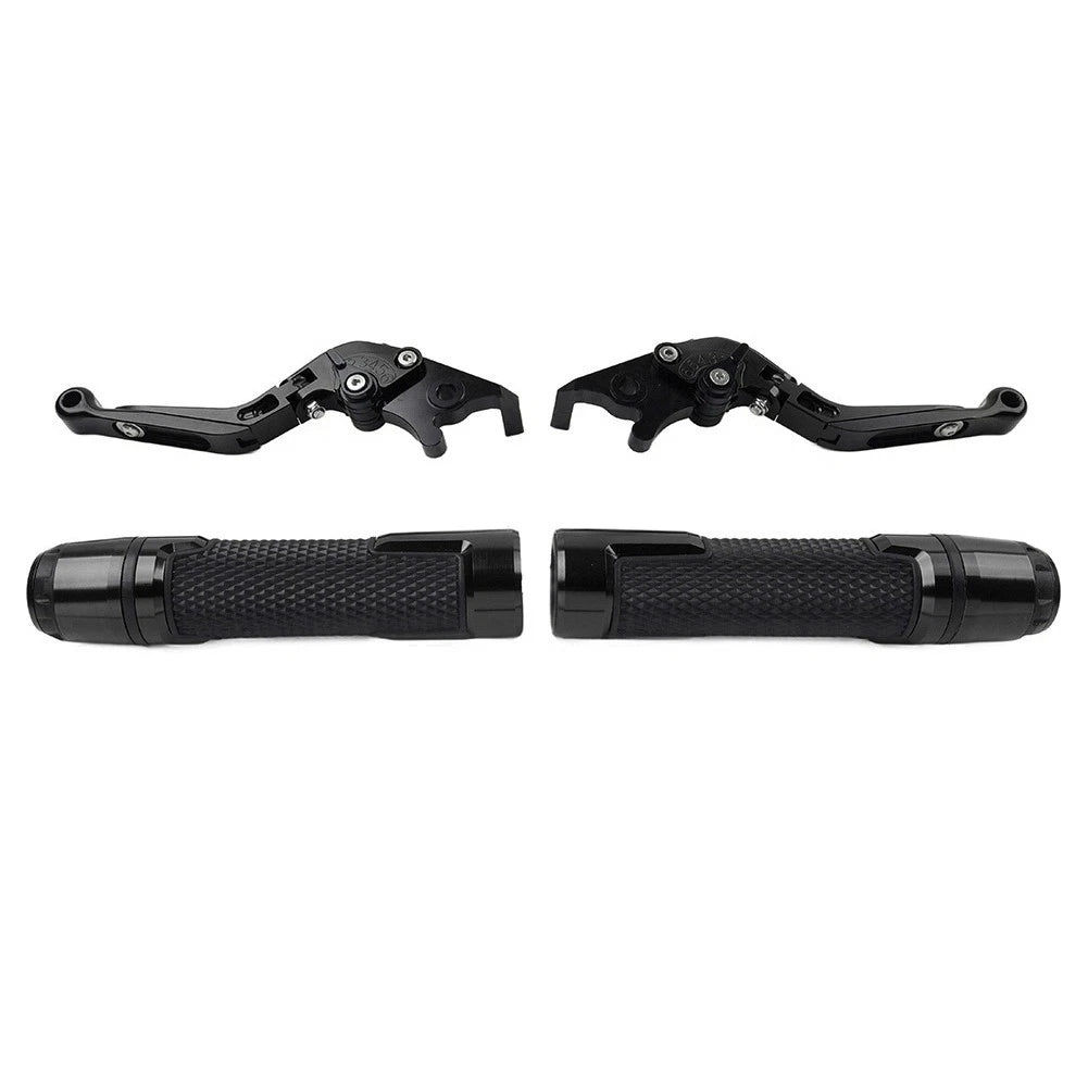 Folding Extendable Brake Clutch Levers Grip Set for Daytona 675 (2013–2018)