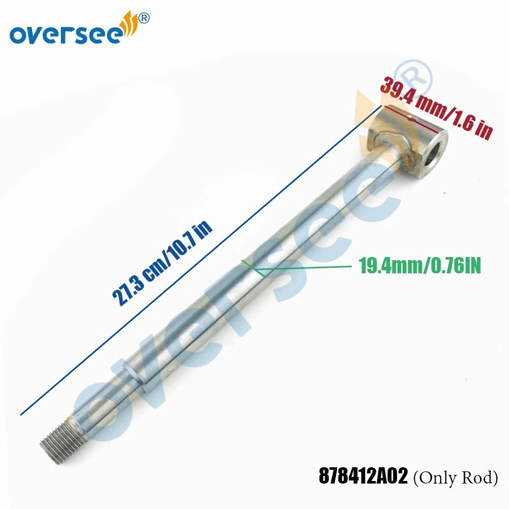 Piston Rod Sub 878412A02 for Mercury Outboard 200HP PRO XS 225HP 250HP (2000–2023)