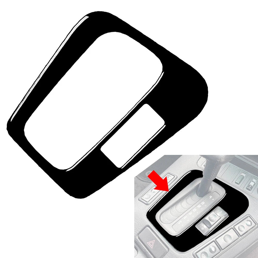 Black Console Gear Shift Panel Cover Trim for BMW 3 Series E36 (1991–1999)