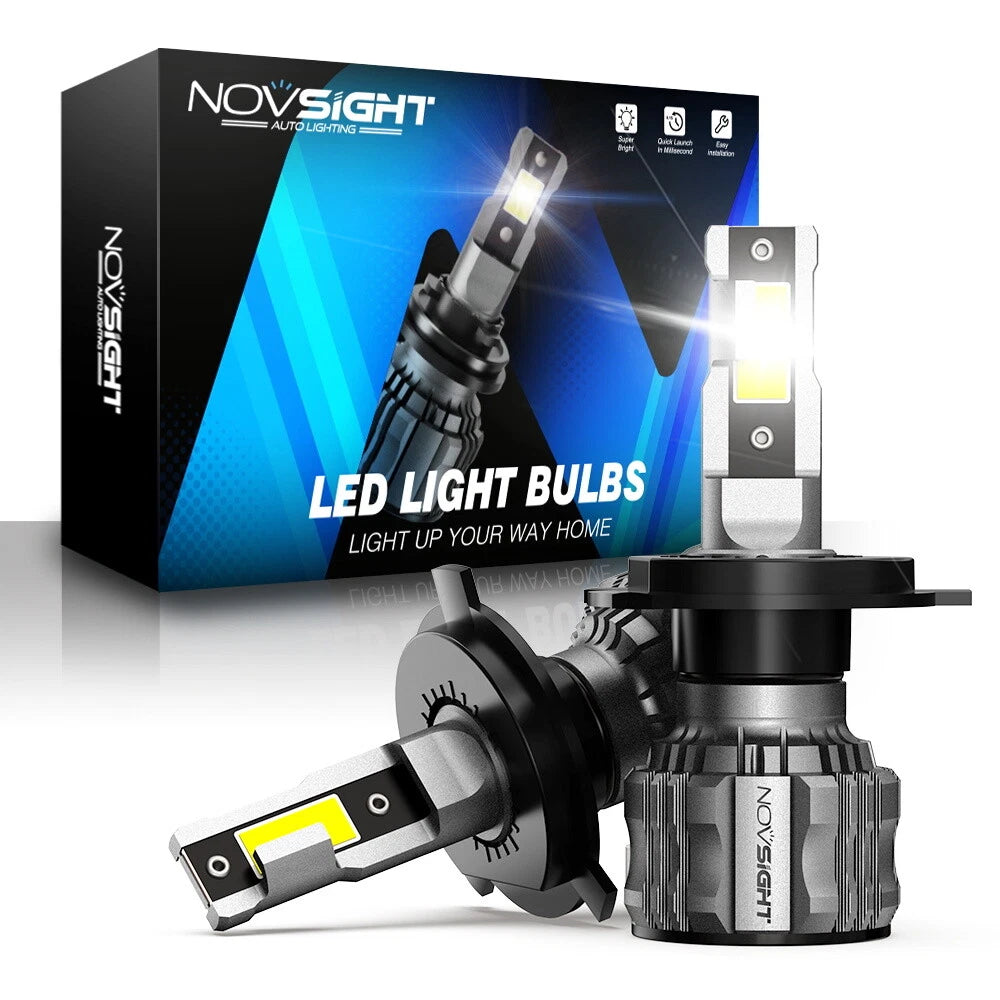 2X H4 LED Headlight Conversion Kit for NOVSIGHT (15000LM)