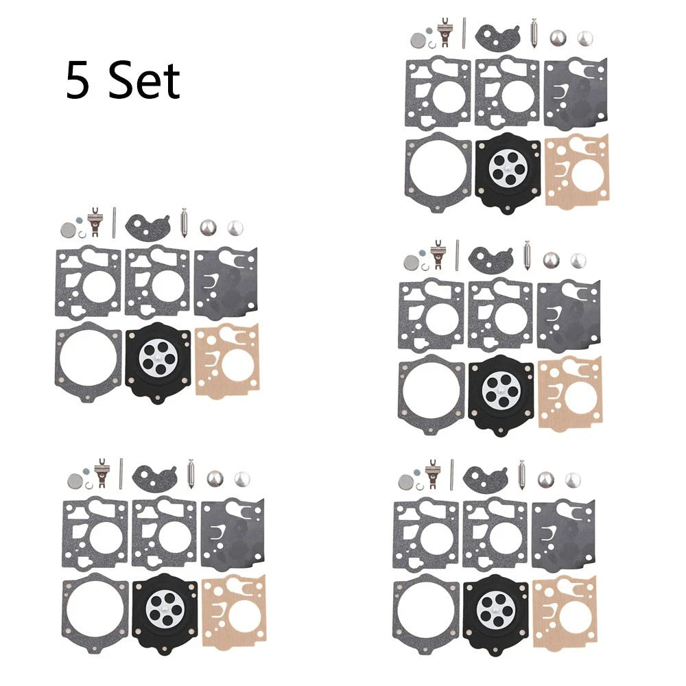 Set of 5 Carburetor Diaphragm Repair Kit for McCulloch Homelite Echo K10-SDC