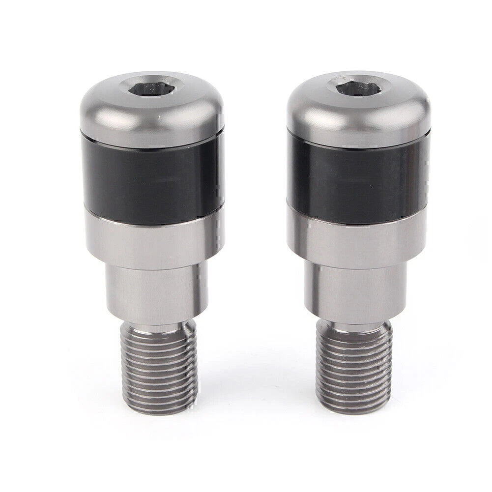 1 Pair Handle Bar End Plugs for Yamaha MT-07 MT-09 MT-10 (7/8")