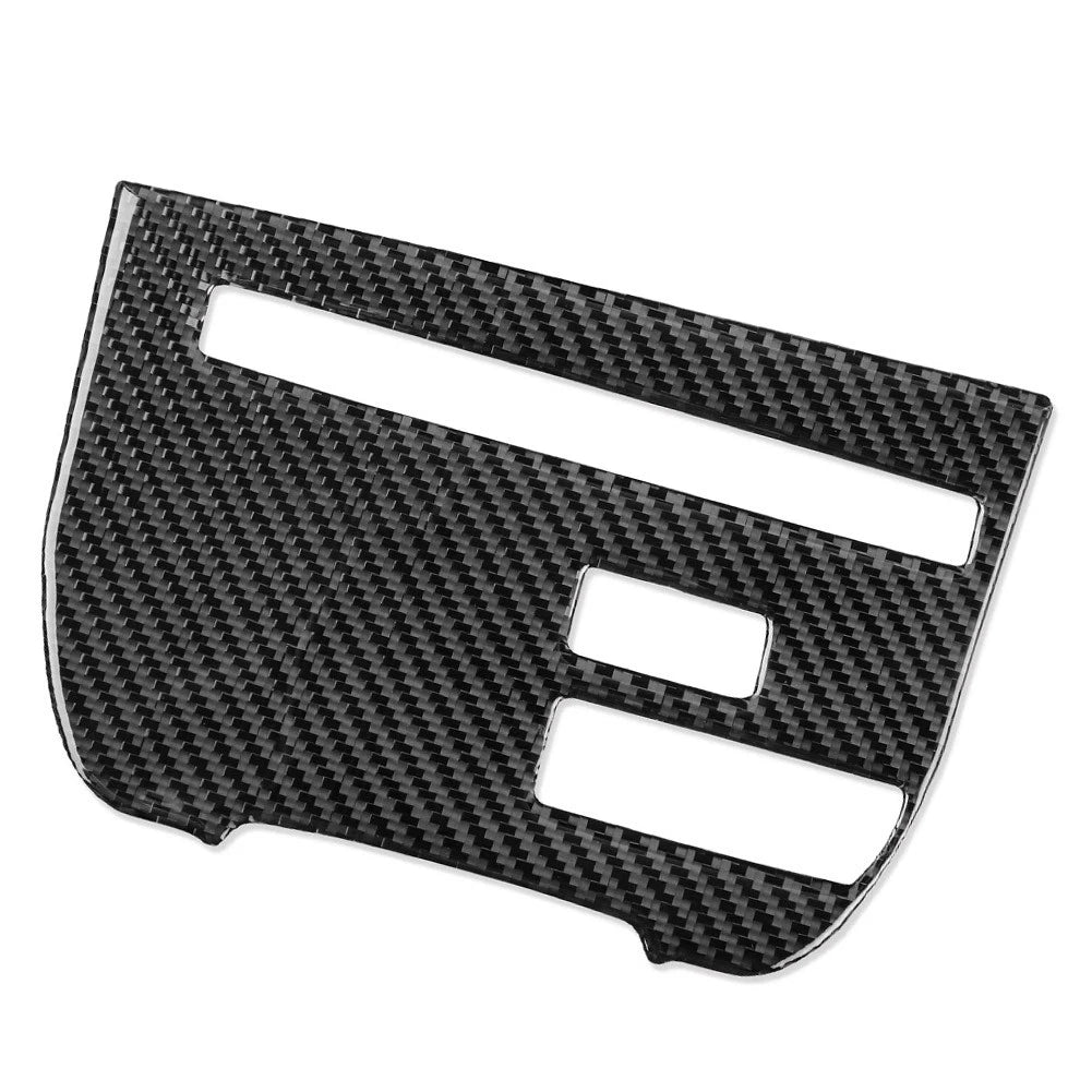 Central Console CD Panel Cover Trim for Nissan GTR R35 (2008–2016) Black RHD