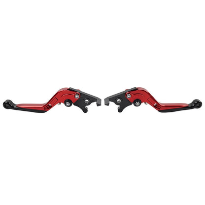 Folding Extendable Brake Clutch Levers for Suzuki GSXR600 GSXR750 (2006–2010) - Red