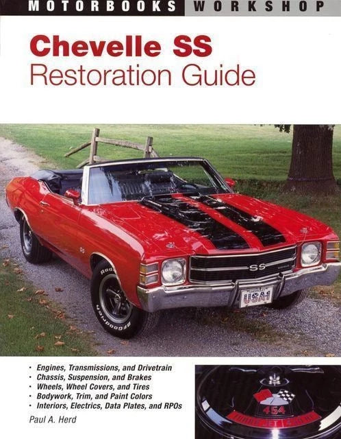 Chevelle SS Manual with VIN & Engine Data for Chevelle SS (1964–1972)
