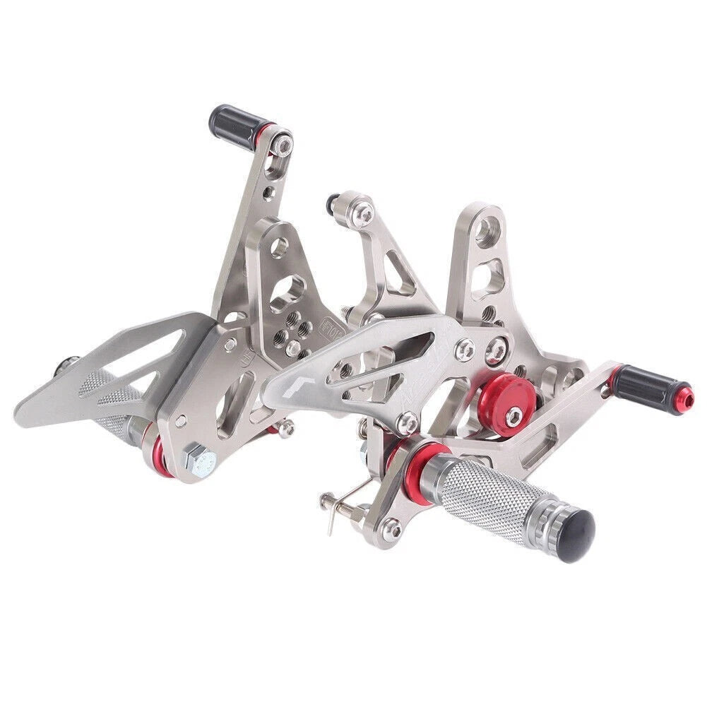Adjustable Rearsets Foot Pegs for Suzuki SV650/S60S (2017) - Grey