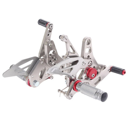 Adjustable Rearsets Foot Pegs for Suzuki SV650/S60S (2017) - Grey