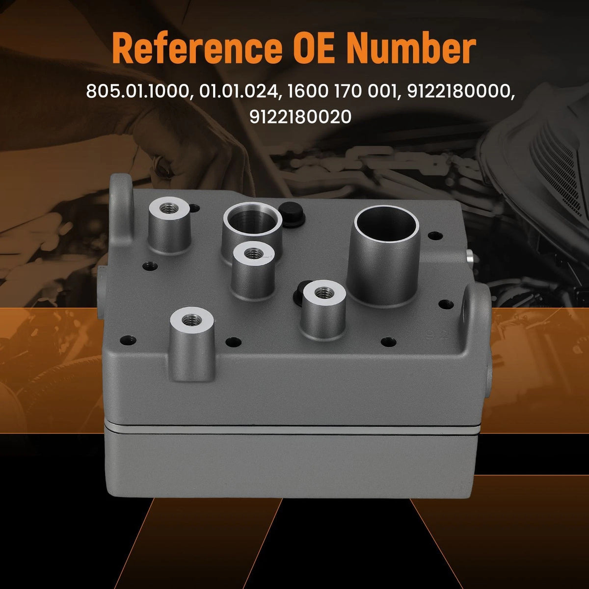 Air Brake Compressor Cylinder Head for Paccar MX13 MX11 (2139800)