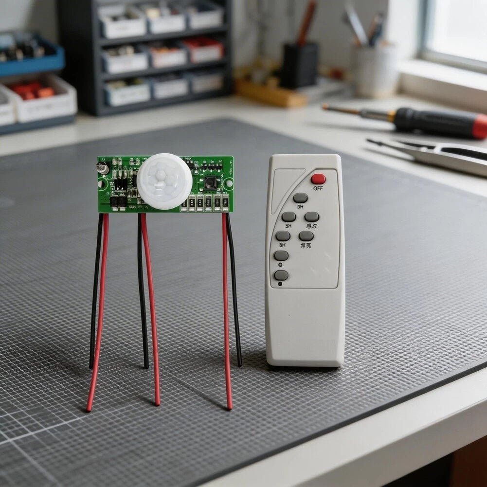 Remote Operated Solar Lighting Control Board 5V-6V (9W Out)