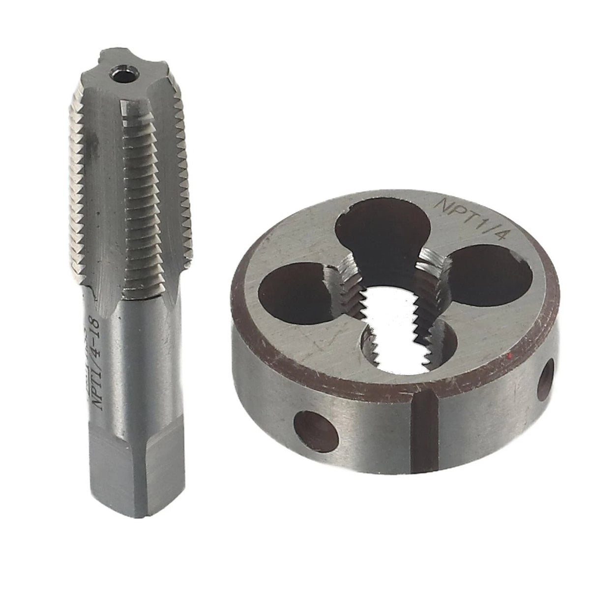 Set of 4 Tap Die Tools for Metalworking