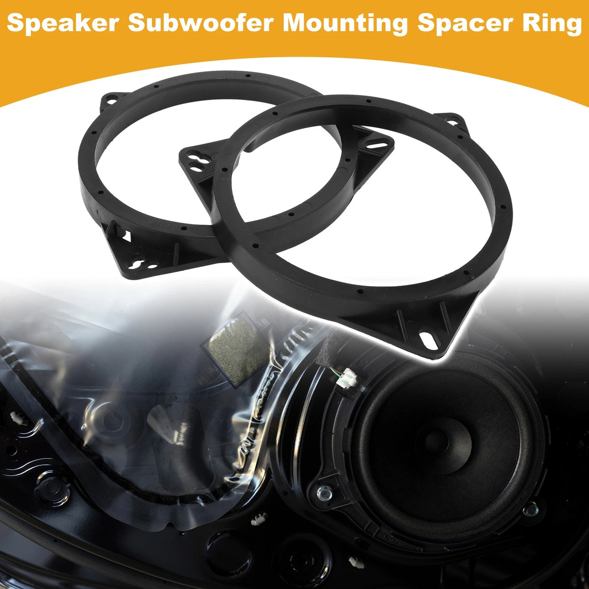 Speaker Spacer Ring for Nissan Qashqai (2007–2013) - Set of 2
