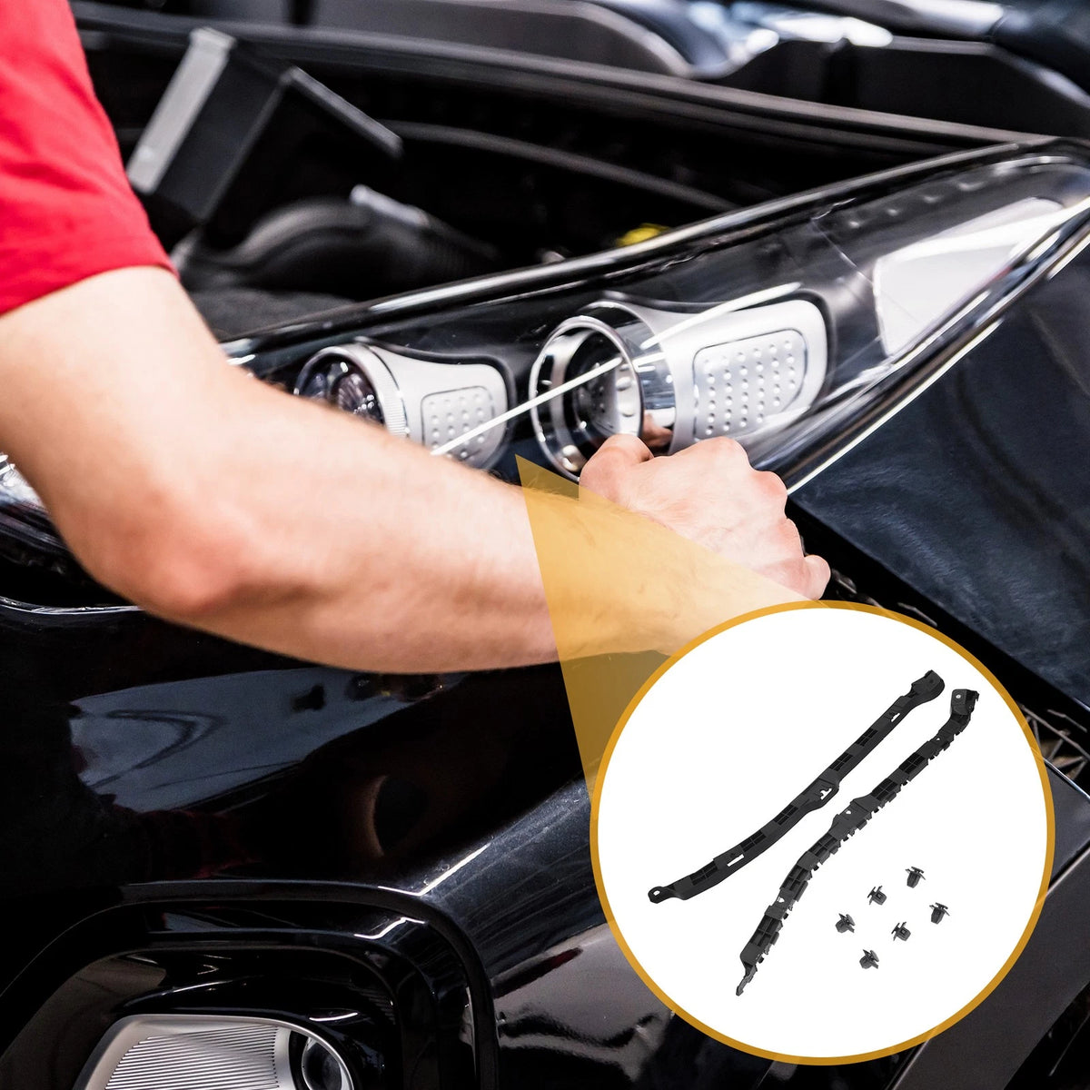 Rear Bumper Support Bracket Left Side Replacement for Honda Accord (2008–2012)