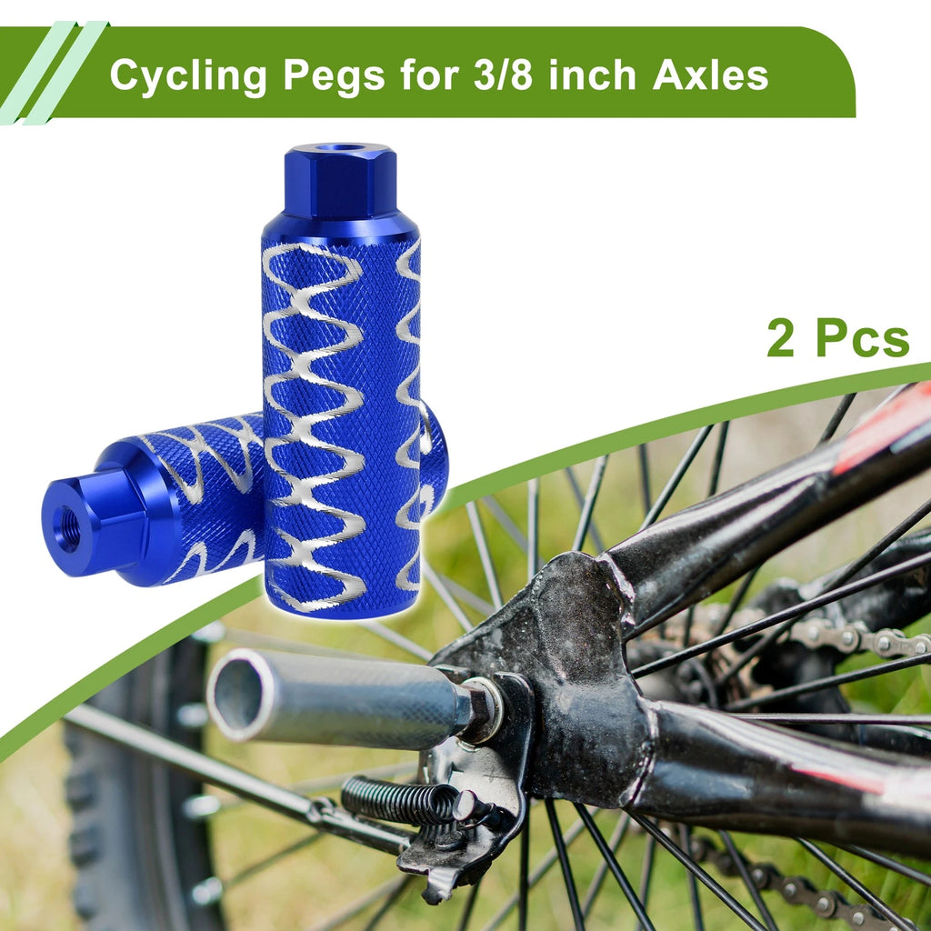 Bike Pegs 110mm Circle Texture Replacement for All Models (Any Year)