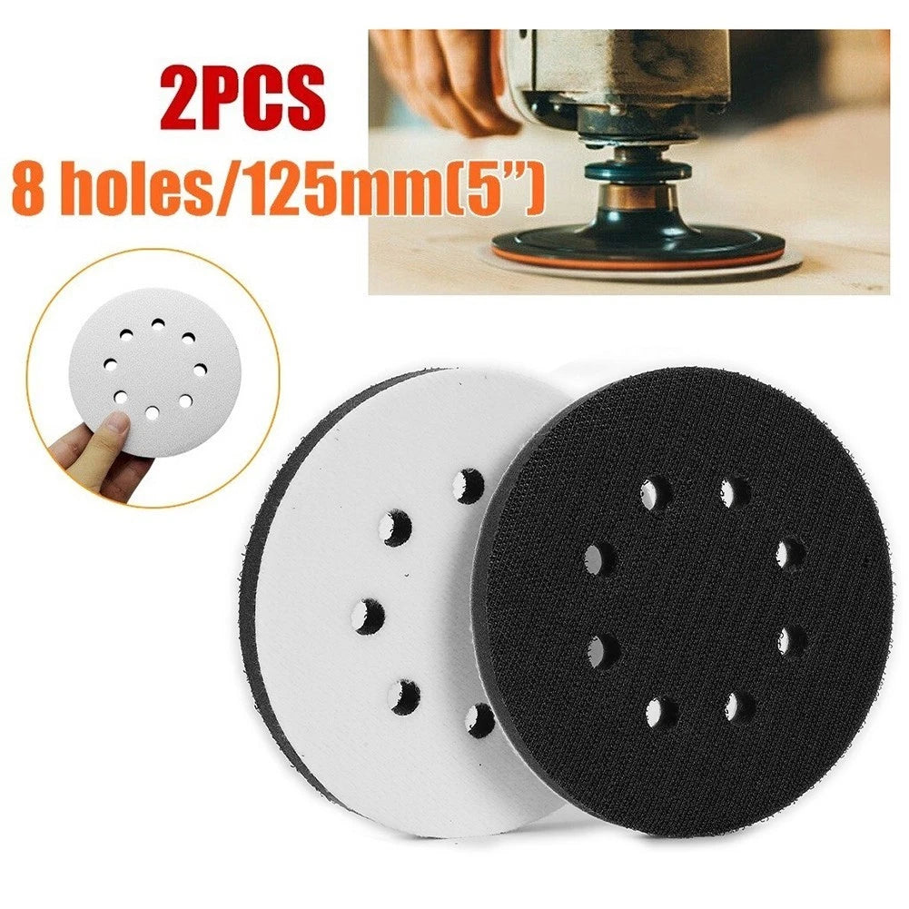 Sponge Interface Pad for Hook & Loop Sanding (125mm)