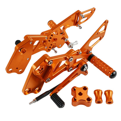 Adjustable Rearsets Foot Pegs for KTM RC 390 (2014–2021)