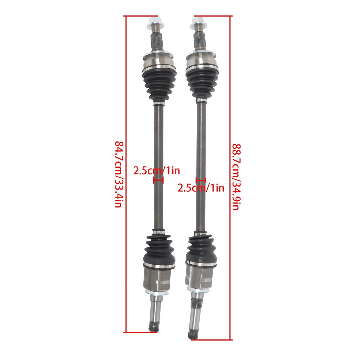 Rear Left CV Shaft for Cadillac SRX (2012–2016) GM-8312 22824228