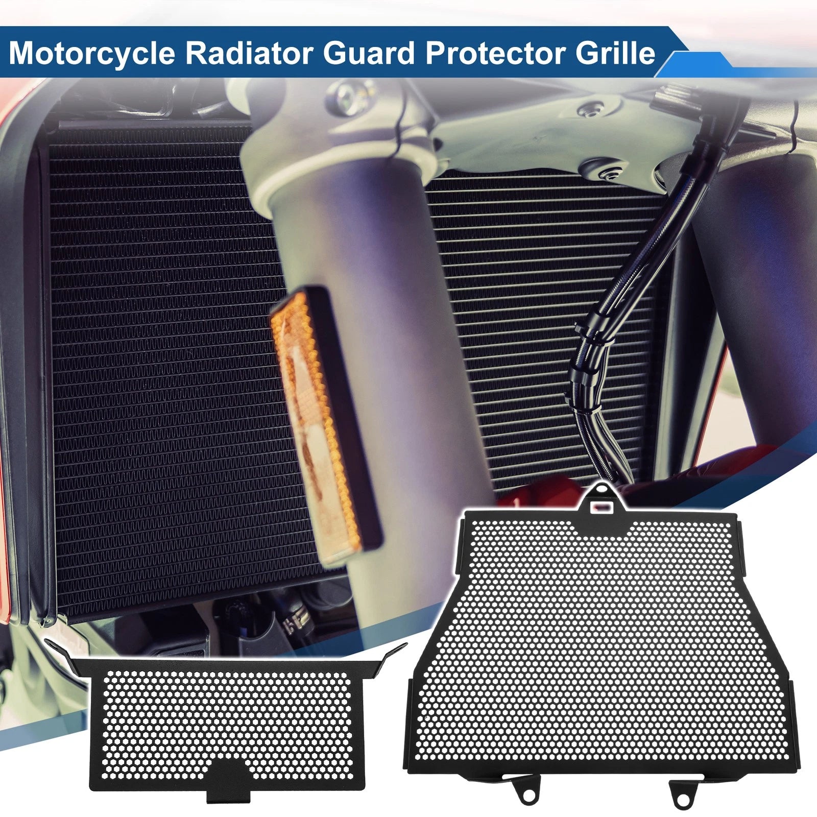 Motorcycle Radiator Grille Replacement for BMW S1000RR (2009–2018) 1 Set