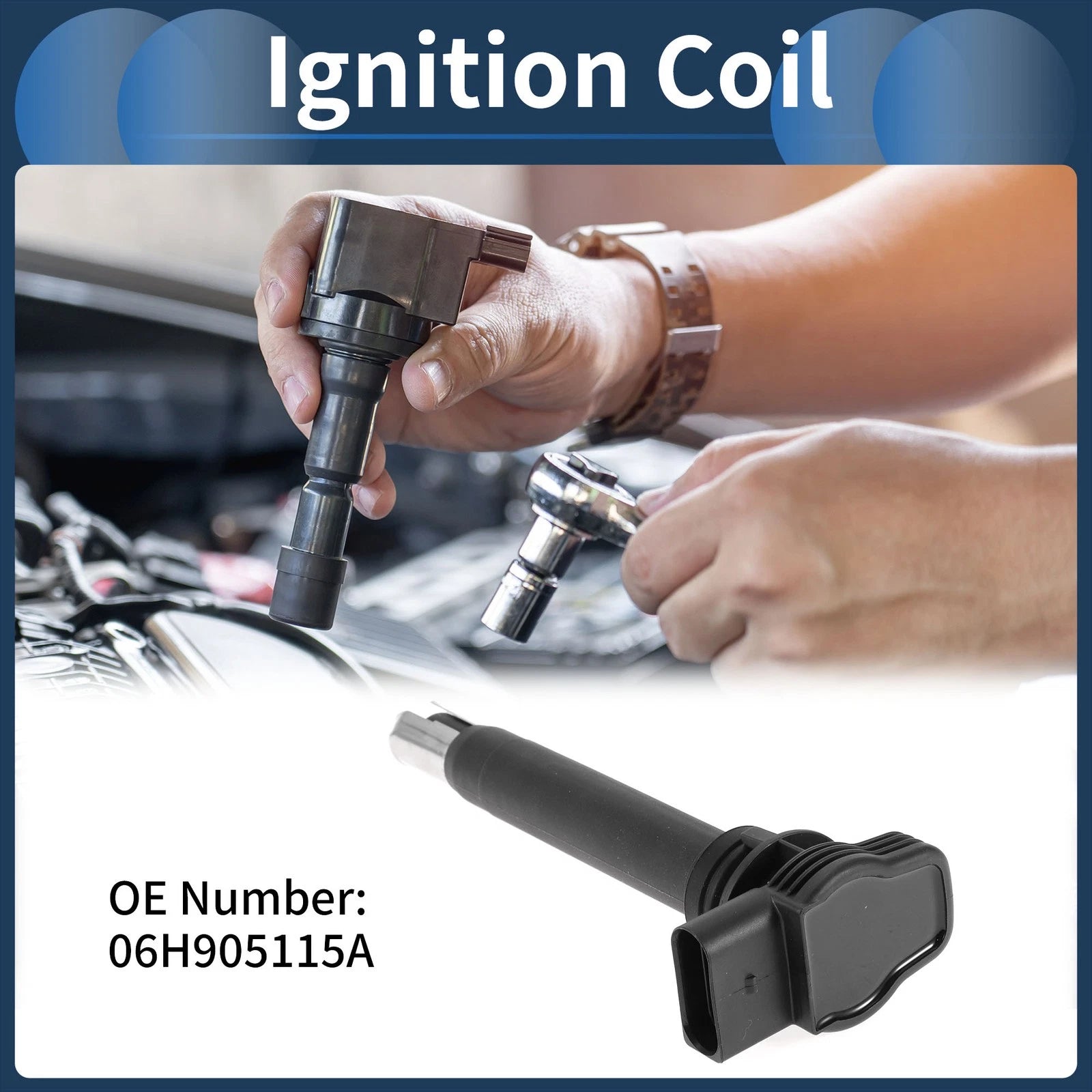 Ignition Coil Pack No. 06H905115A for Volkswagen Beetle (2006–2014)