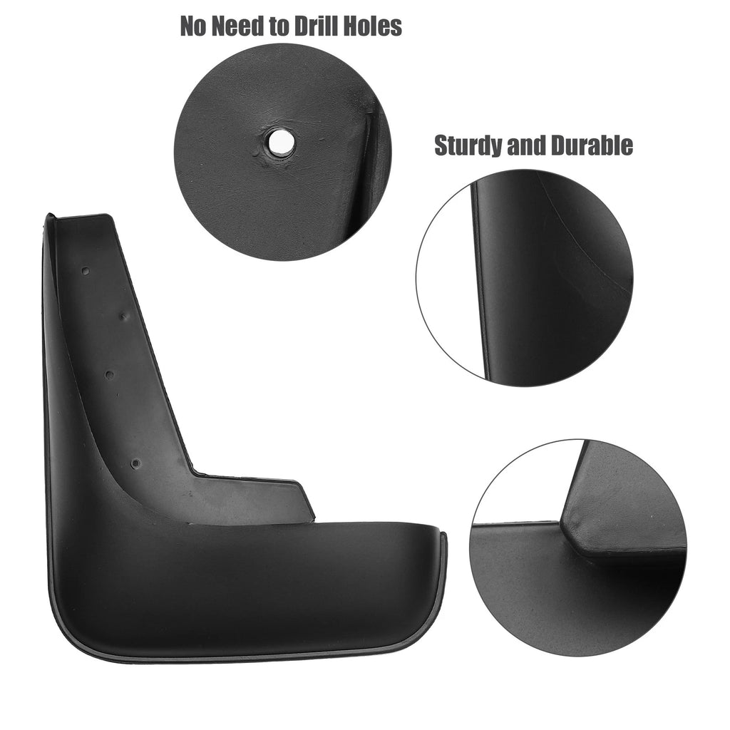 Mud Flaps Splash Guards Front and Rear Kit for Toyota Camry (2018–2024)