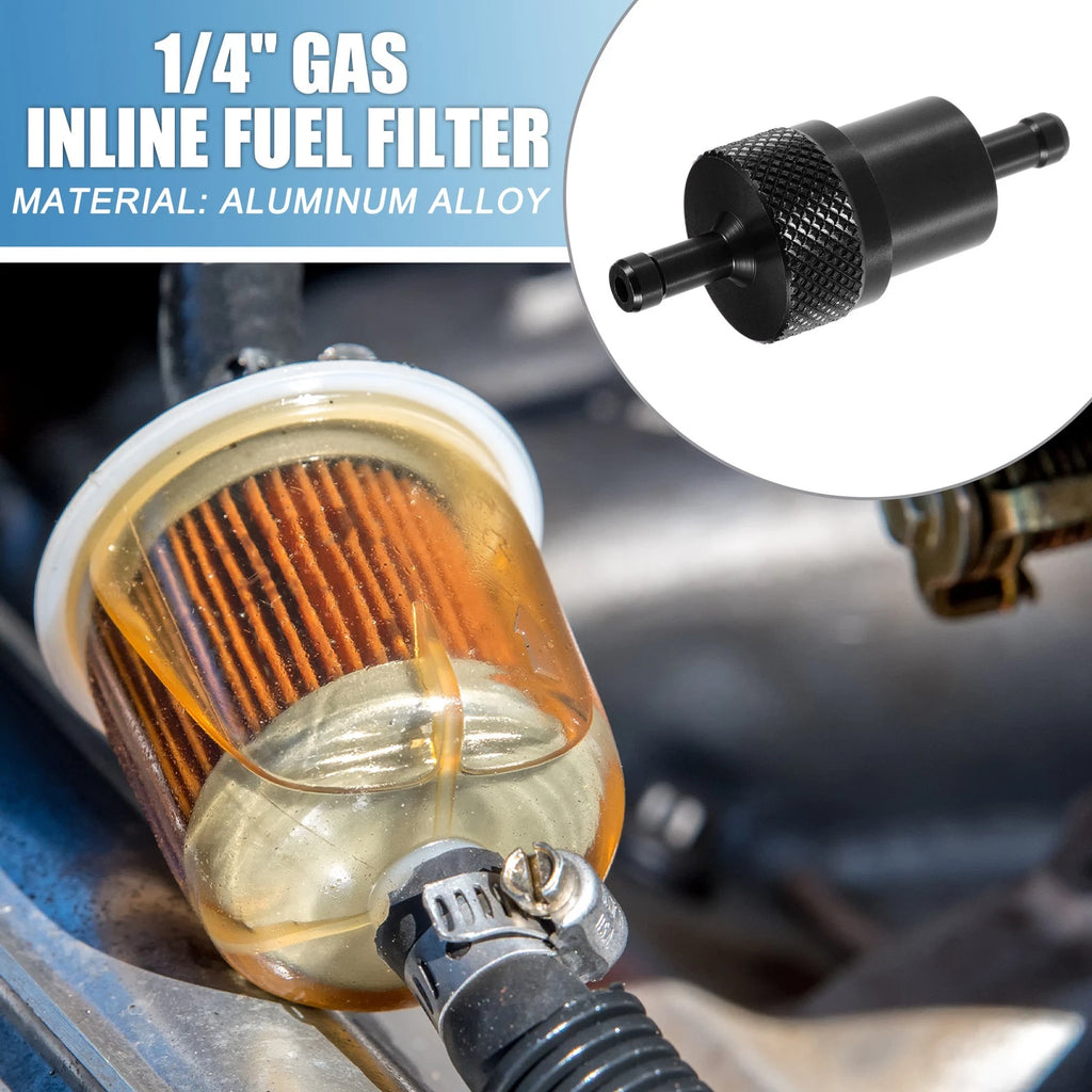 Universal Inline Fuel Filter for Motorcycle (Gasoline)