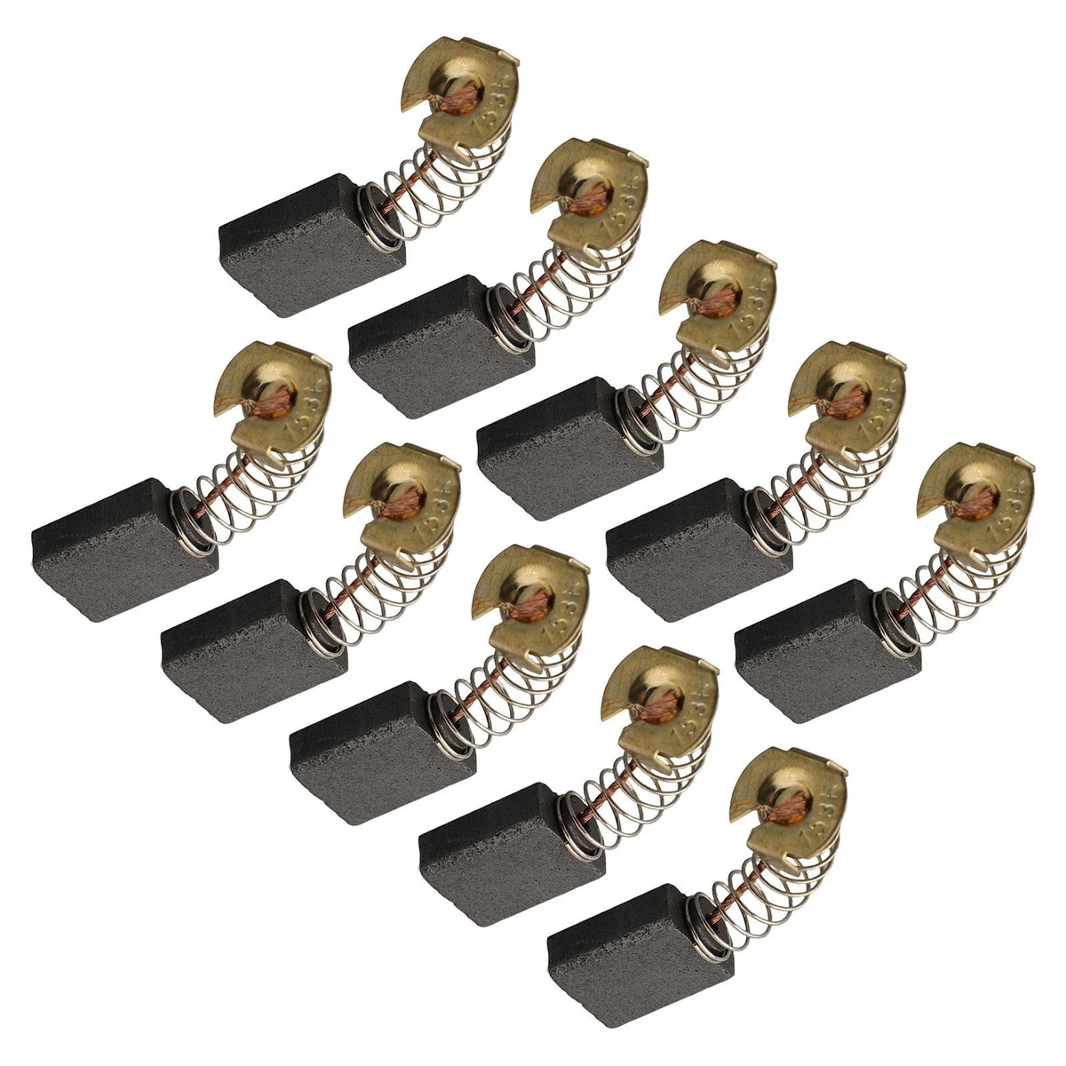 Pack of 10 Carbon Brushes Replacement Kit for Electric Tools