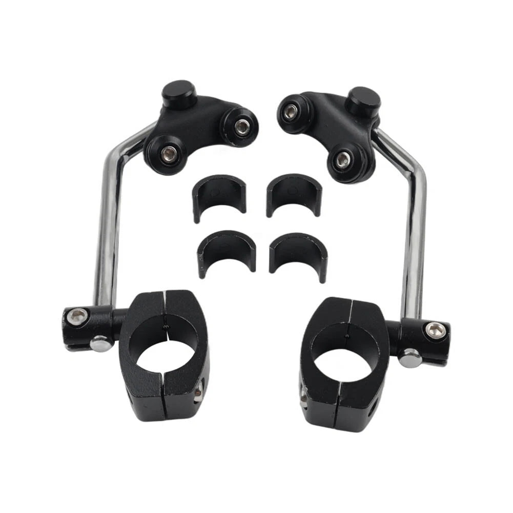 Universal Motorcycle Windshield Mounting Hardware Kit for 25mm Bars