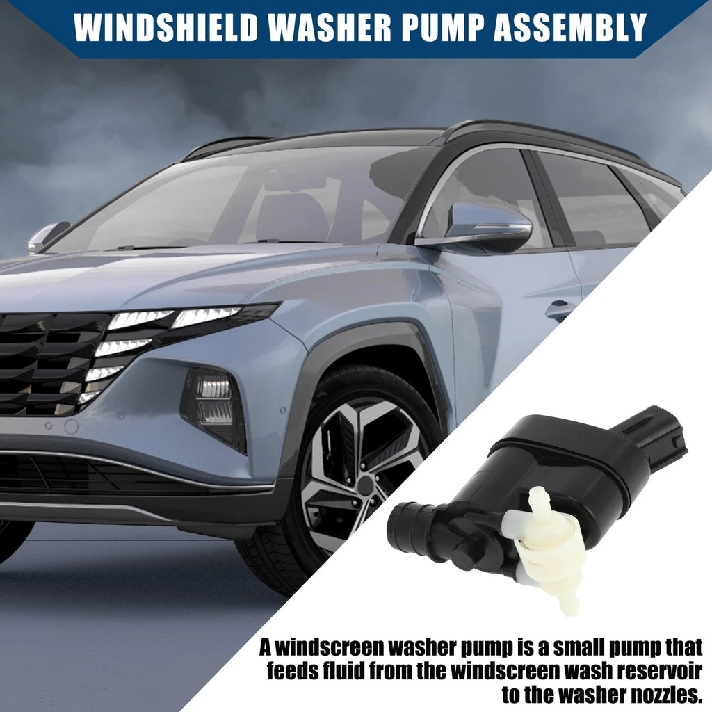 Windshield Washer Pump with Grommet for Hyundai Elantra GT (2018–2020)