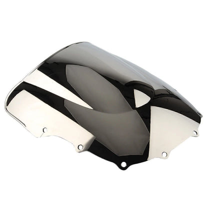 Double Bubble Windshield Screen for Kawasaki ZZR400 ZZR600 (1993–2004)