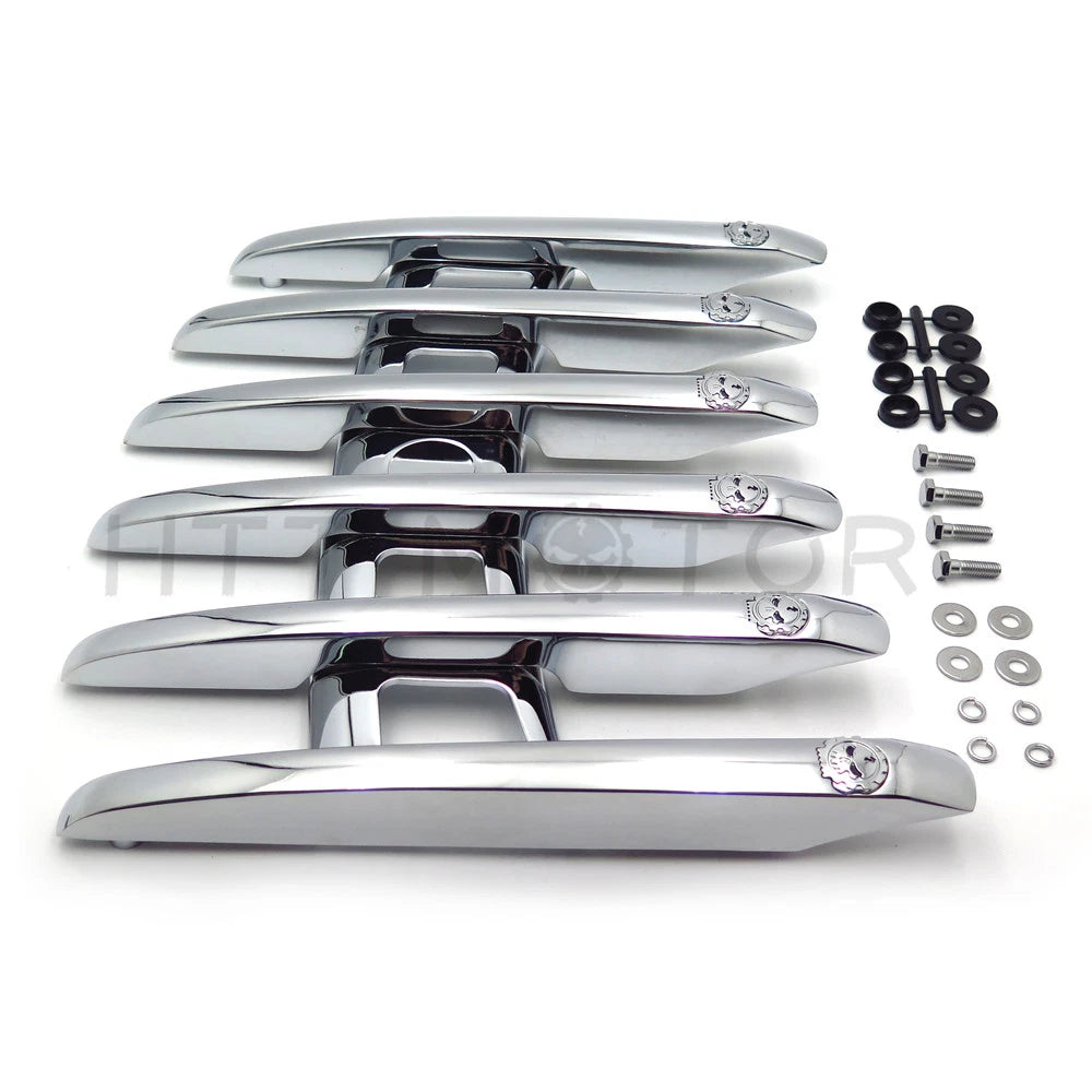 Stealth Top Luggage Rail Rack for Harley Touring (Chrome)